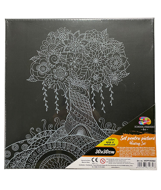 PANZA PREDESENATA PE SASIU NEAGRA 30 x 30 CM COPAC SF ART PIGNA PANZA PREDESENATA PE SASIU NEAGRA 30 x 30 CM COPAC SF ART PIGNA